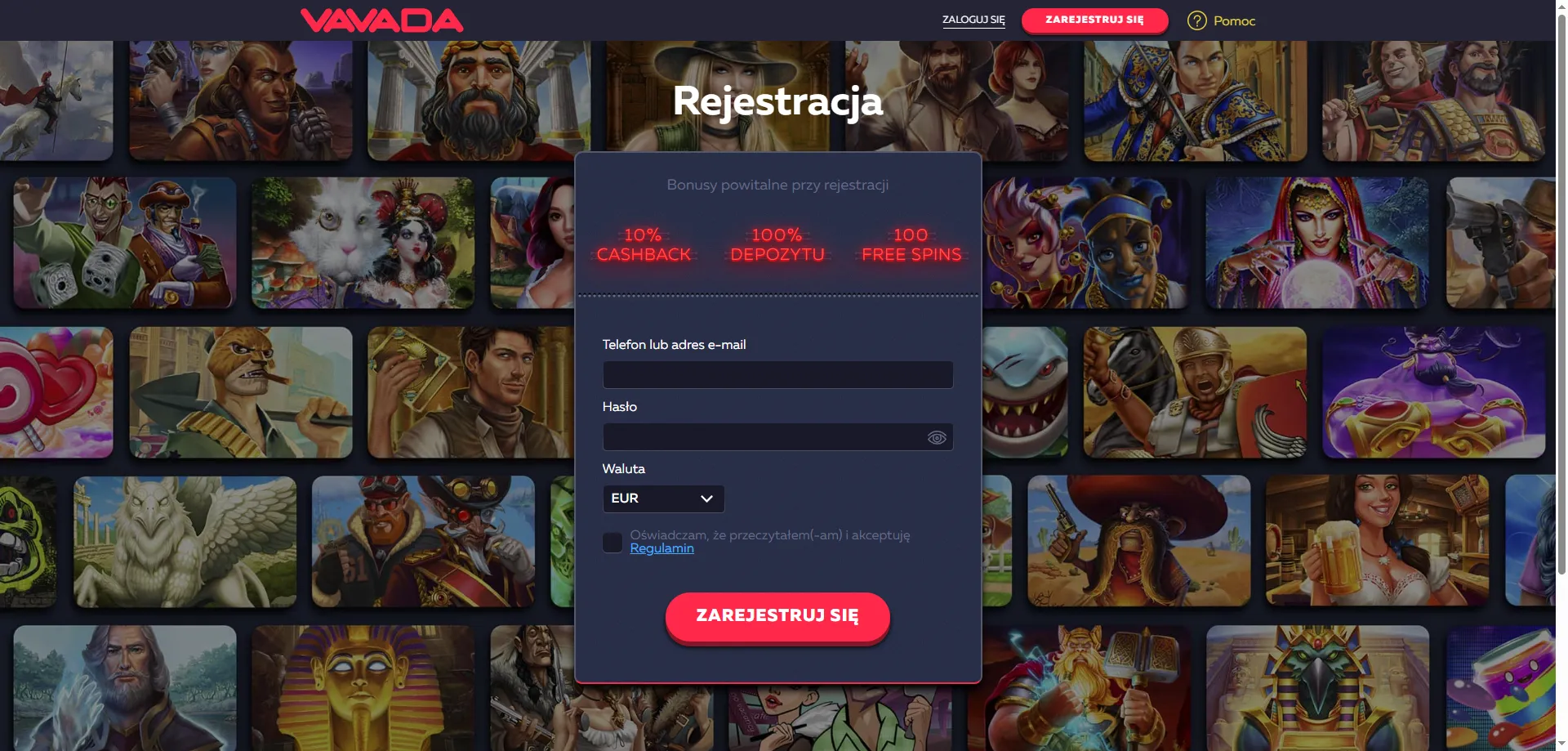 Rejestracja w Vavada Casino &ndash; krok po kroku dla graczy z Polski